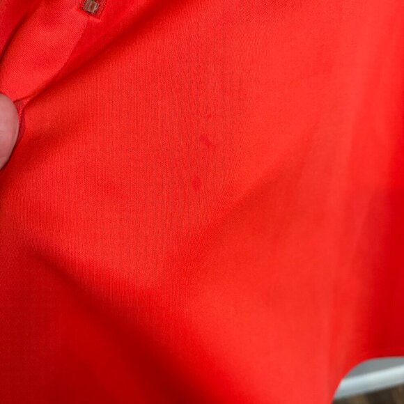 Ted Baker Calizee Lace Insert Skater Dress Red - Picture 5 of 7